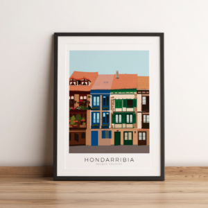 Ilustración Hondarribia